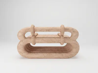 NUDO LOUNGE CHAIR By Kelly Wearstler 3D model