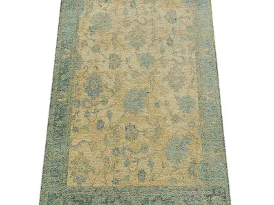 Rug624 Low-poly 3D model