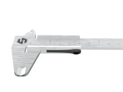 Vernier caliper 3D model