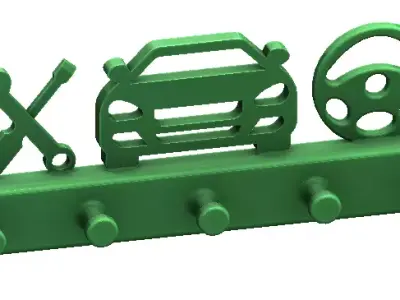 Key Hanger 3D print model