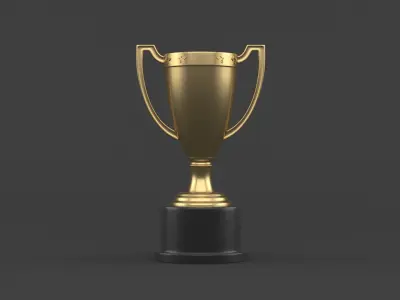 Trophy Cups 3D model 55