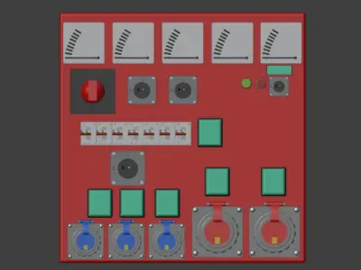 Stromaggregat 3D model