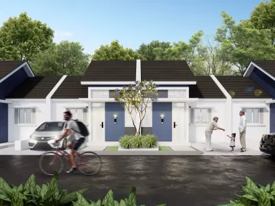 RESIDENCE PERUMAHAN INDONESIA BEKASI 3D model
