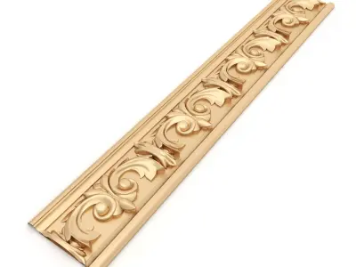 Ceiling Molding 2 - For CNC and Interior 3D model