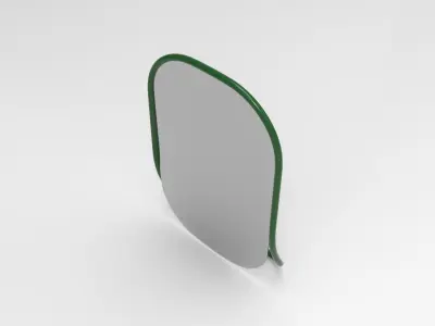 Fidu Mirror Low-poly 3D model
