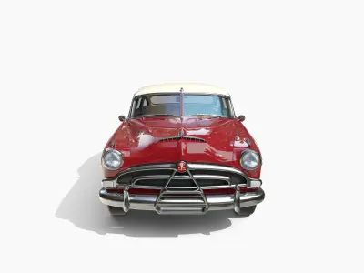 4 Door Hudson Hornet with interior v1 3D model