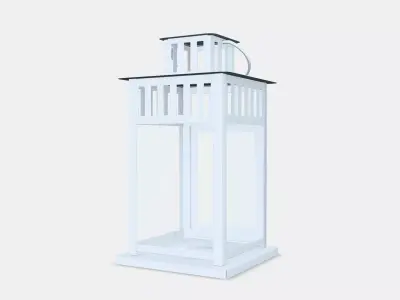 BORRBY Lantern for block candle 1 3D model