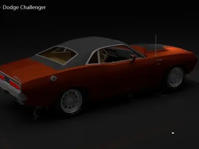 Dodge Challenger  3D model
