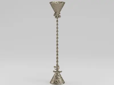 Floor Lamp 01 3D model