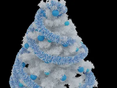 Christmas tree 3D model 3D model