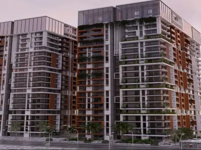 Big building 3D model