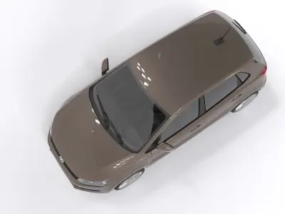 POLO TDI Hatchback Car 3D model