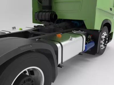 Tractor model 3D model