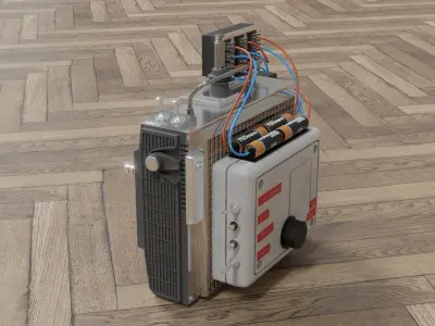 Doc Brown remote control 3D model