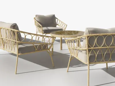 JYSK JENNUM lounge set 3D model