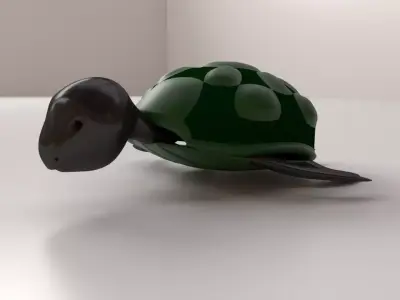 Cartoon Turtle 3D model