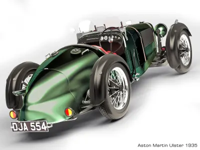Aston Martin Ulster 3D model