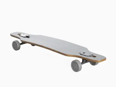 Longboard 04 3D model
