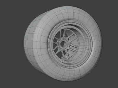 Wheel Of Formula 1 2017 3D model