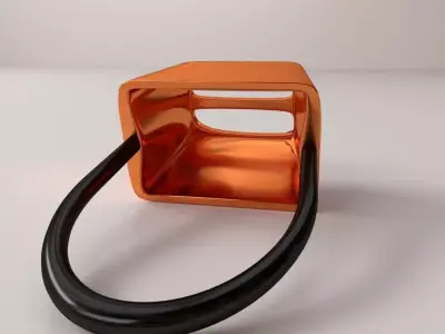 Belay Device v3 3D model