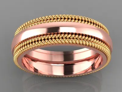 ROPE RING  3D print model