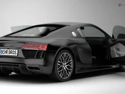 Audi R8 V10 2016 3D model