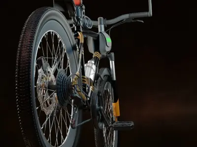 awesome bike Free 3D model