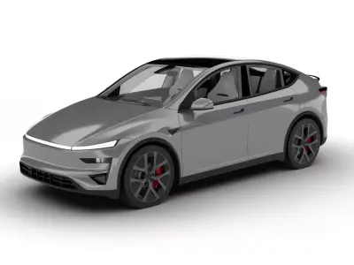 Tesla Model Y Perfomance 2026 3d model 3D model
