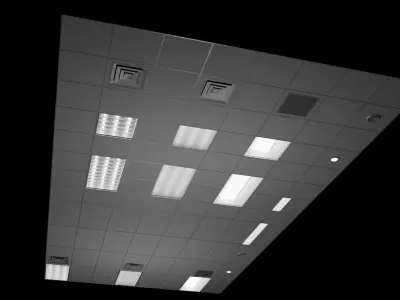 Realistic 3D Ceiling Tiles Pack Low-poly 3D model