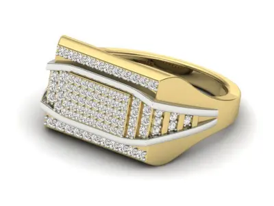 Men ring 3dm Render details 3D print model