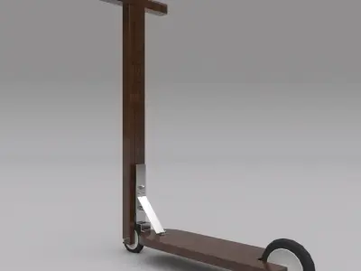 vintage Scooter 3D model