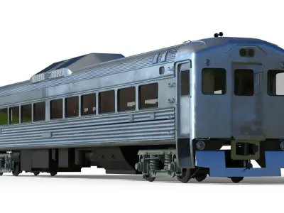 Budd Rail Diesel Car RDC 3D model