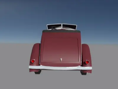 1932 Chrysler Imperial  3D model
