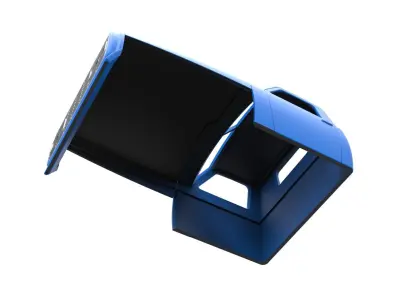 Cab of Big Rig Racing Semi truck Scale 1 to 25 3D print model