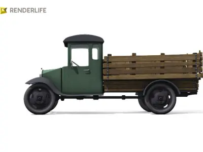 Truck pack 3D model
