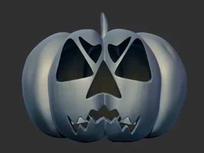 Halloween Pumpkin Pack 3D model