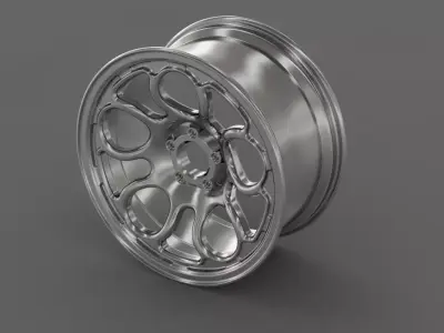19 Retro-Modern Rim  3D print model