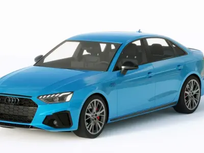 Audi A4 2020 3D model