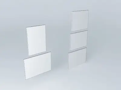 Assorted vintage pictures Free 3D model