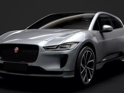 Jaguar I Pace EV400 ADW S 2019 3D model