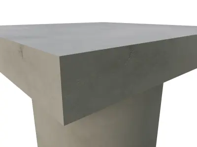 The Column lowpoly Free low-poly 3D model