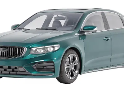 Geely Preface 3D model