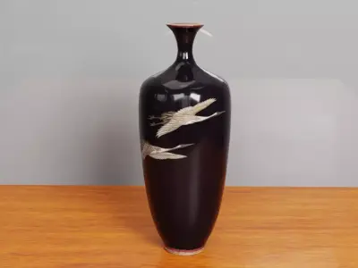 Decorative Vase Low-poly 3D model purchase