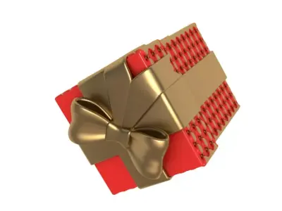 Gift Box collection 3D model