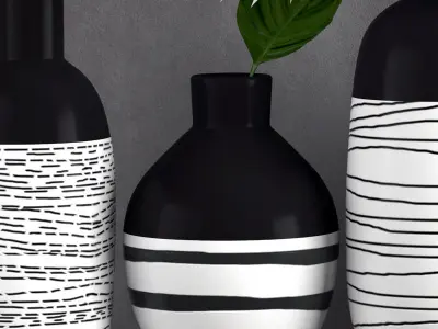 decoration set 18 3D model