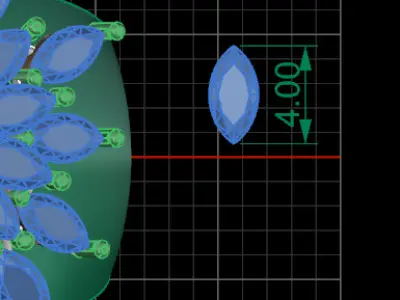 jewelry ring 245 3D print model