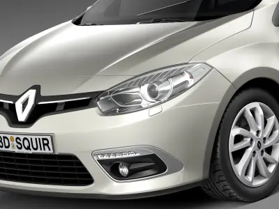 Renault Fluence 2013 3D model
