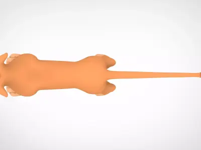 Zuri Lioness 3D model