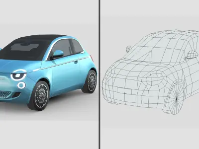 Low-Poly Car Pack 012 - Futuristic Fleet