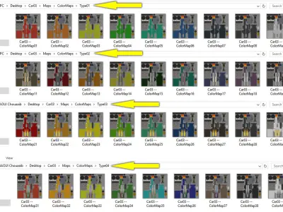 Pickup Car Low-poly 3D model